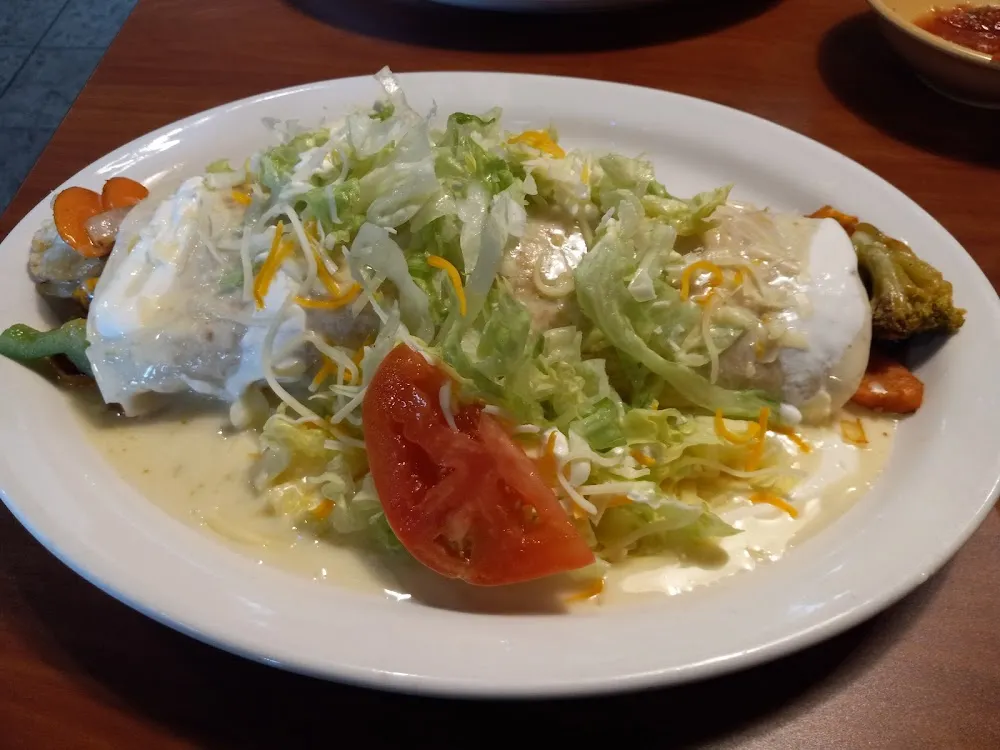 One Grilled Vegetable Burrito