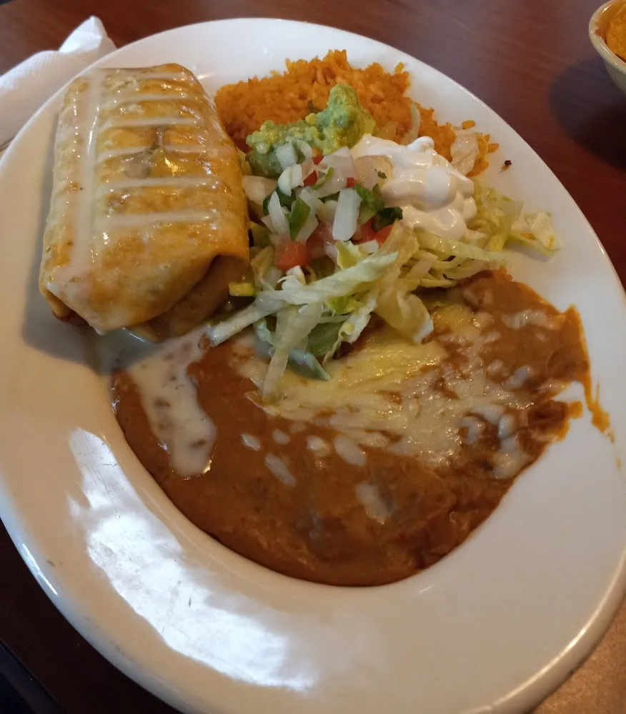 Vegetarian Chimichanga